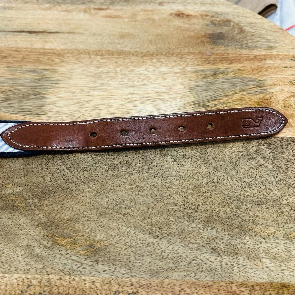 Vineyard Vines Kentucky Derby Belt 143rd Limited Release Blue Men's 44 Gingham
